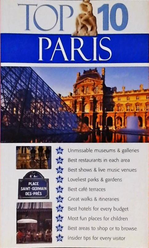 Eyewitness Top 10 Travel Guide - Paris