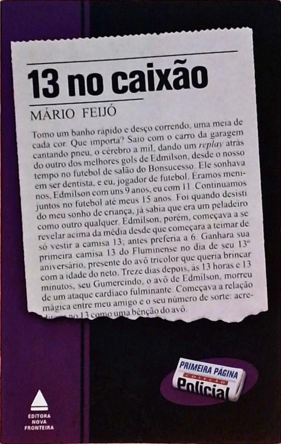 13 No Caixão