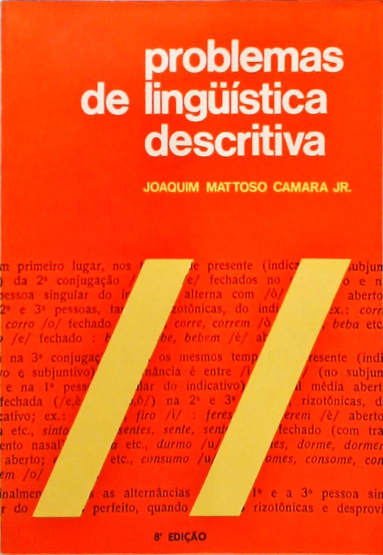 Problemas De Linguística Descritiva