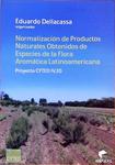 Normalización De Productos Naturales Obtenidos De Especies De La Flora Aromática Latinoamericana