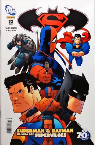 Superman e Batman na Mira dos Supervilões- 5 vol.