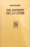 Del Espiritu De Las Leyes