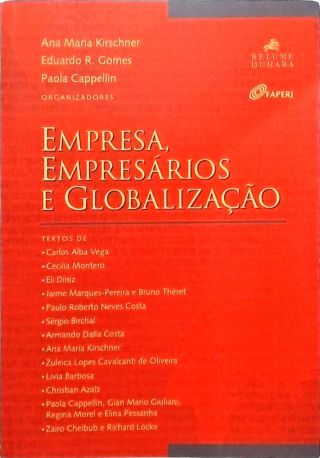 Empresa, Empresários E Globalização