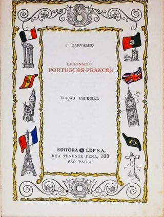 Dicionário Português-Francês Francês-Português - 2 Volumes