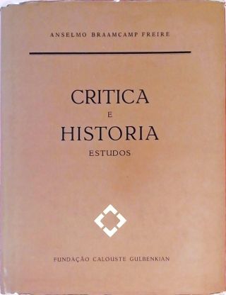 Crítica E História - Estudos