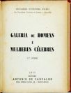 Galeria De Homens E Mulheres Célebres - Volume 3