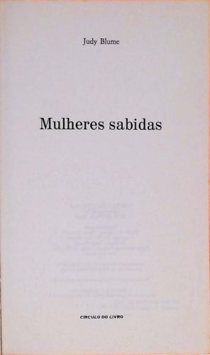 Mulheres Sabidas