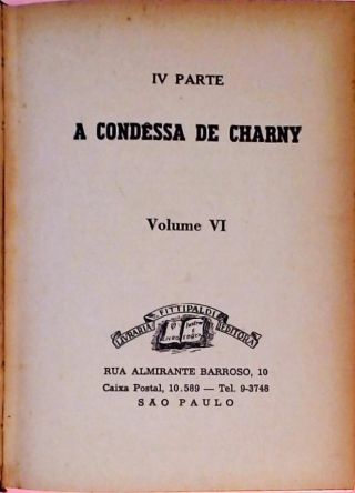 A Condêssa De Charny - Volume 6