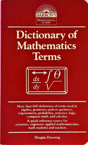 Dictionary Of Mathematics Terms