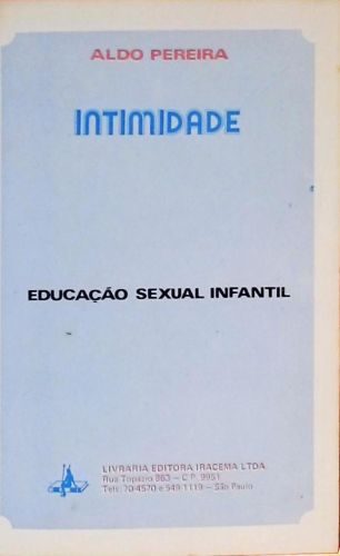 Intimidade - Educação Sexual Infantil