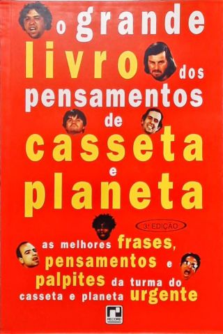 O Grande Livro Dos Pensamentos De Casseta E Planeta