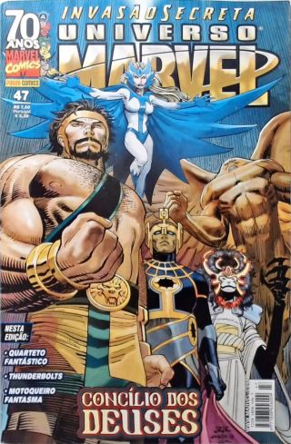 Invasão Secreta - Universo Marvel Nº 47 - Concílio Dos Deuses