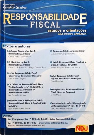 Responsabilidade Fiscal - Estudos E Orientações