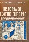 História Del Teatro Europeo - Volume 1