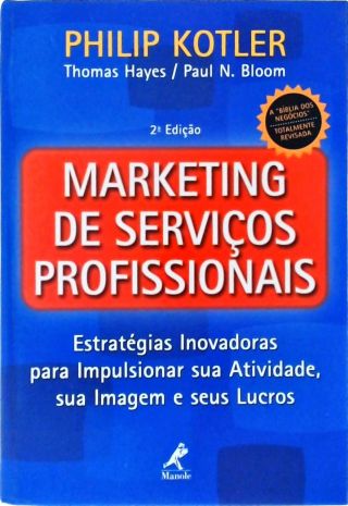 Marketing De Serviços Profissionais