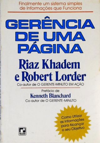 Gerência De Uma Página