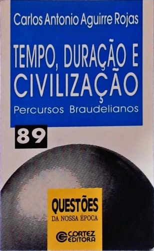 Tempo, Duração E Civilização