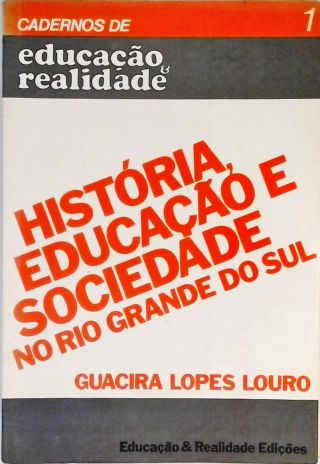 História Educação E Sociedade no Rio Grande do Sul