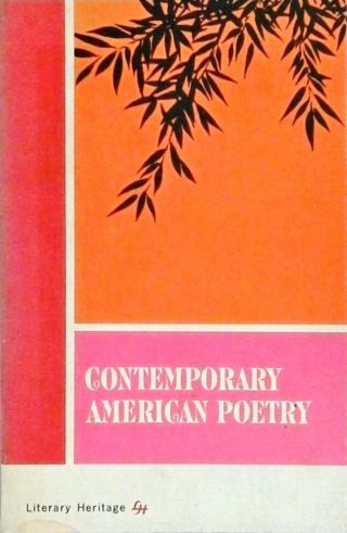 Contemporary American Poetry