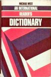 An International Readers Dictionary