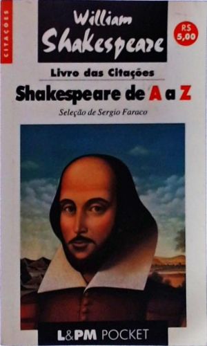 Livro Das Citações - Shakespeare De A A Z