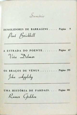 Demolidores de Barragens - a Estrada do Poente - os Braços de Vênus - Uma História de Pardais