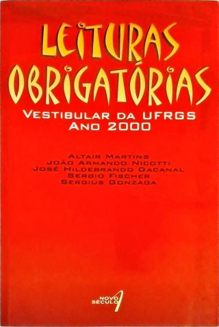 Leituras Obrigatórias - Vestibular da Ufrgs Ano 2000
