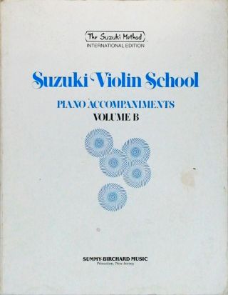 Suzuki Violin School - Piano Accompaniments - Volume B
