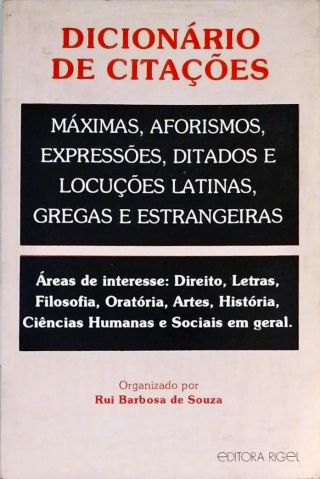 Dicionário De Citações