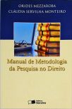 Manual De Metodologia Da Pesquisa No Direito 