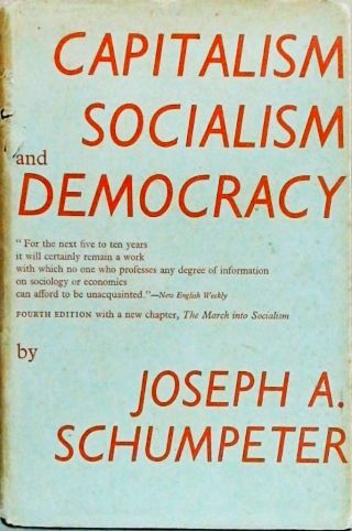 Capitalism Socialism And Democracy