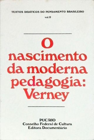 O Nascimento Da Moderna Pedagogia: Verney