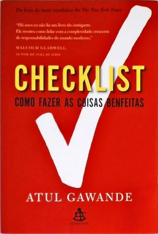 Checklist - Como Fazer As Coisas Benfeitas