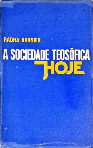 A Sociedade Teosófica Hoje