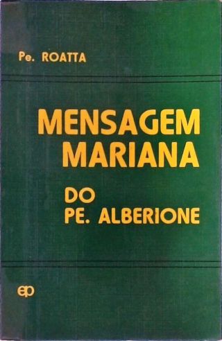 Mensagem Mariana