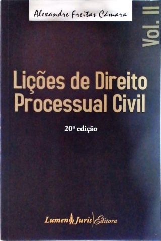 Lições de Direito Processual Civil Vol. 2