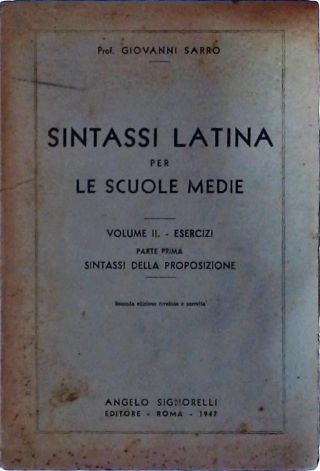 Sintassi Latina