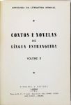 Contos e Novelas de Língua Estrangeira - volume 2