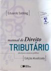 Manual De Direito Tributário