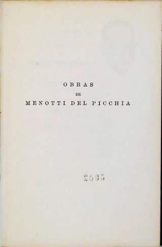 Obras de Menotti Del Picchia 