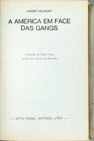 A América em Face das Gangs