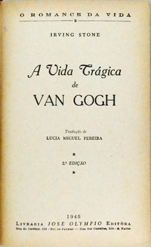 A Vida Trágica de Van Gogh