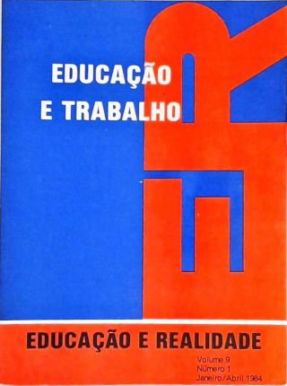 Educação E Realidade - Volume 9 - N. 1