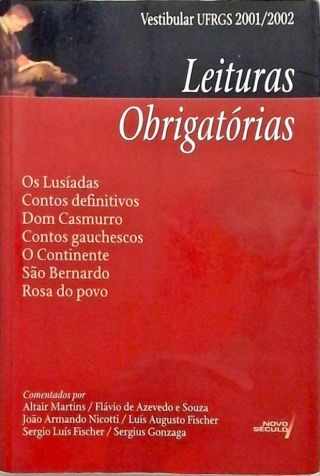 Leituras Obrigatórias Vestibular UFRGS 2001/2002