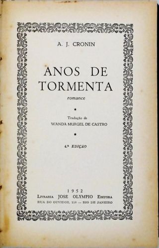 Anos de Tormenta