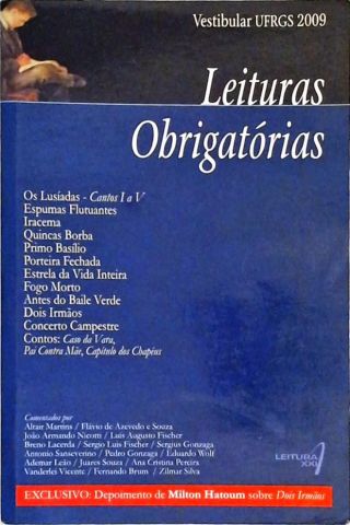 Leituras Obrigatórias - Vestibular Ufrgs 2009