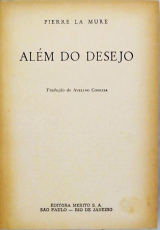 Além do Desejo