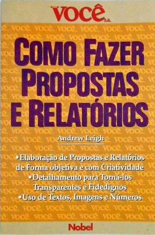 Como Fazer Propostas E Relatórios