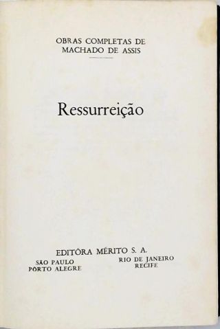 Ressurreição