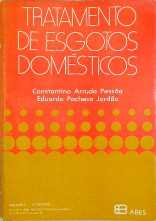 Tratamento De Esgotos Domésticos (Vol. 1)